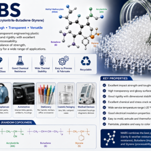 MABS (Methyl Methacrylate-Acrylonitrile-Butadiene-Styrene)